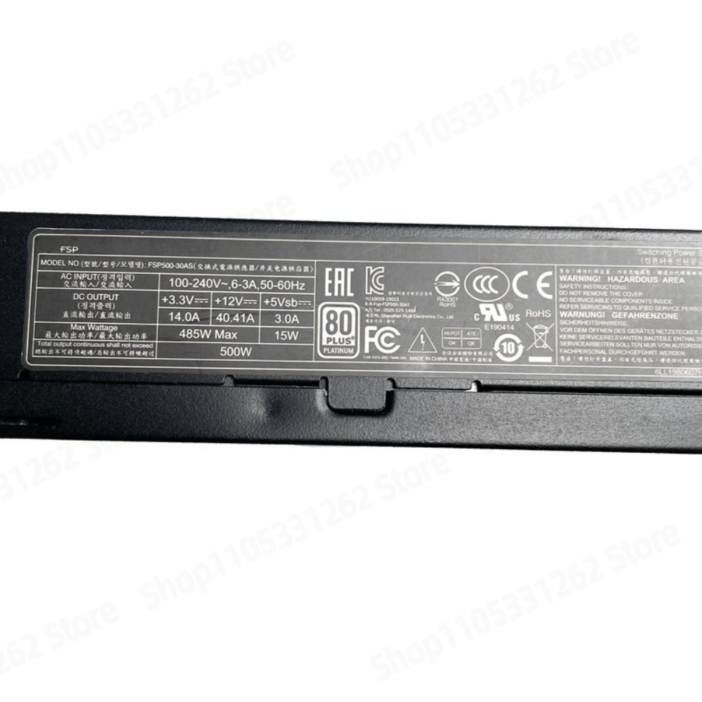 FSP500-30AS, unit catu daya 50 - Atx Power Supply 1U Flex 500W ulasan dan harga