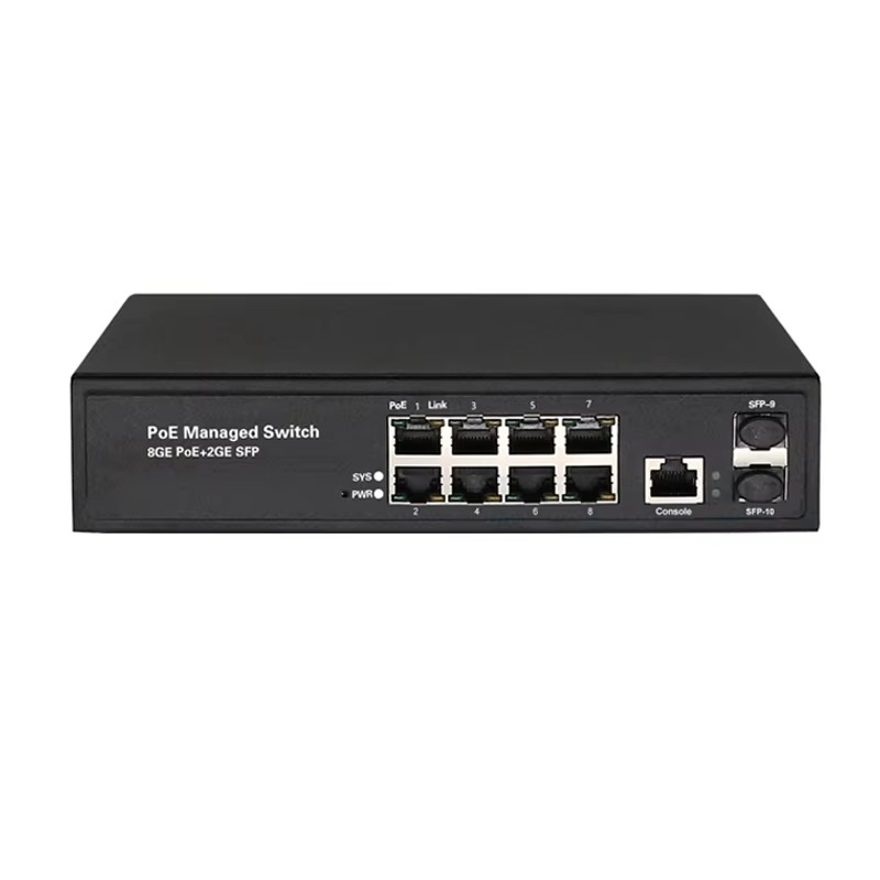 Sakelar Jaringan Gigabit L2 ya - Managed Gigabit Poe Switch 8 Port 802.3At ulasan dan harga