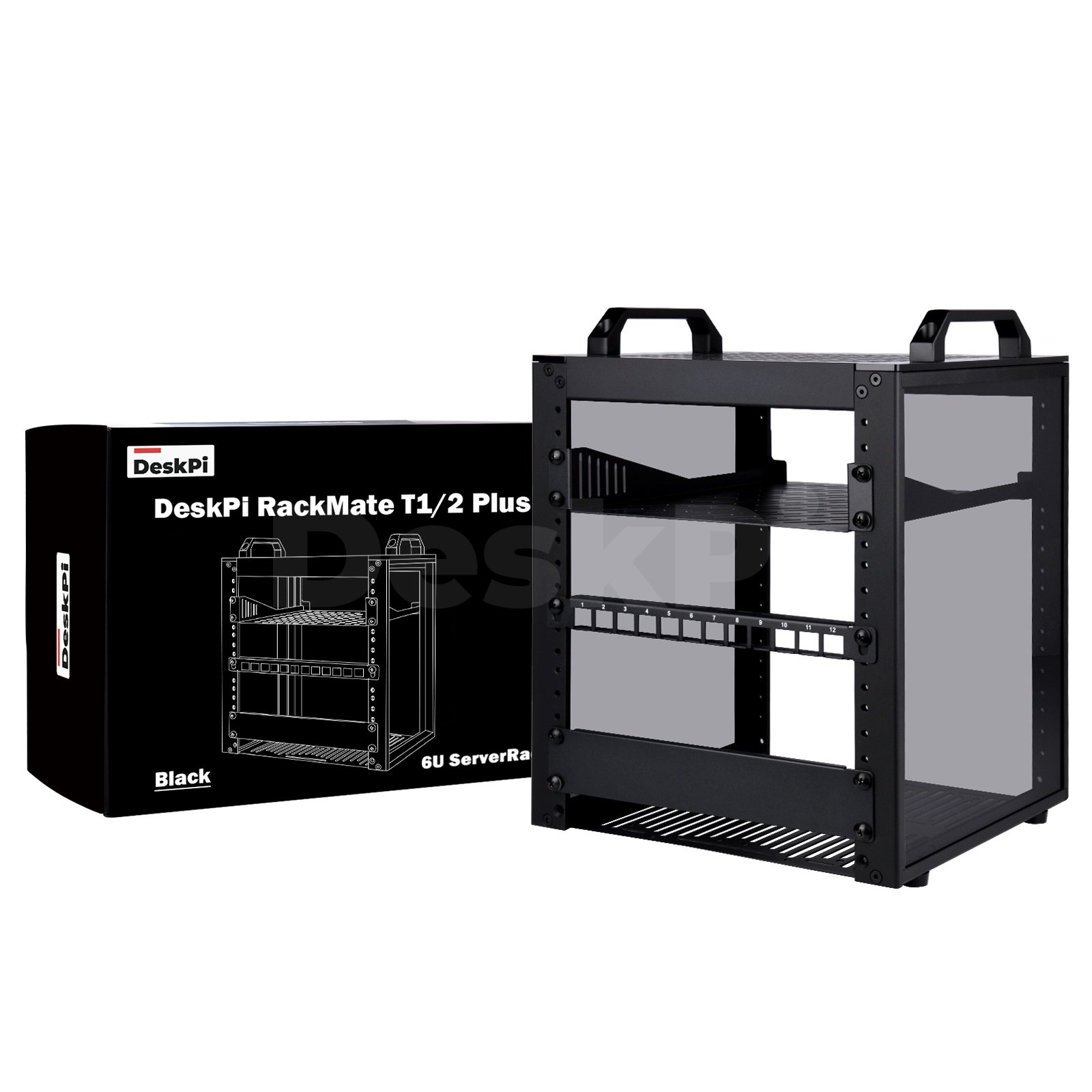 DeskPi RackMate T1/2 Plus Rak  - Deskpi Super6C ulasan dan harga
